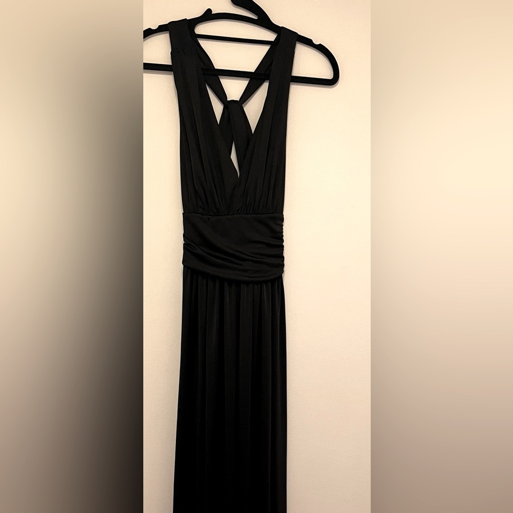 Express Black Maxi Dress, Size Medium